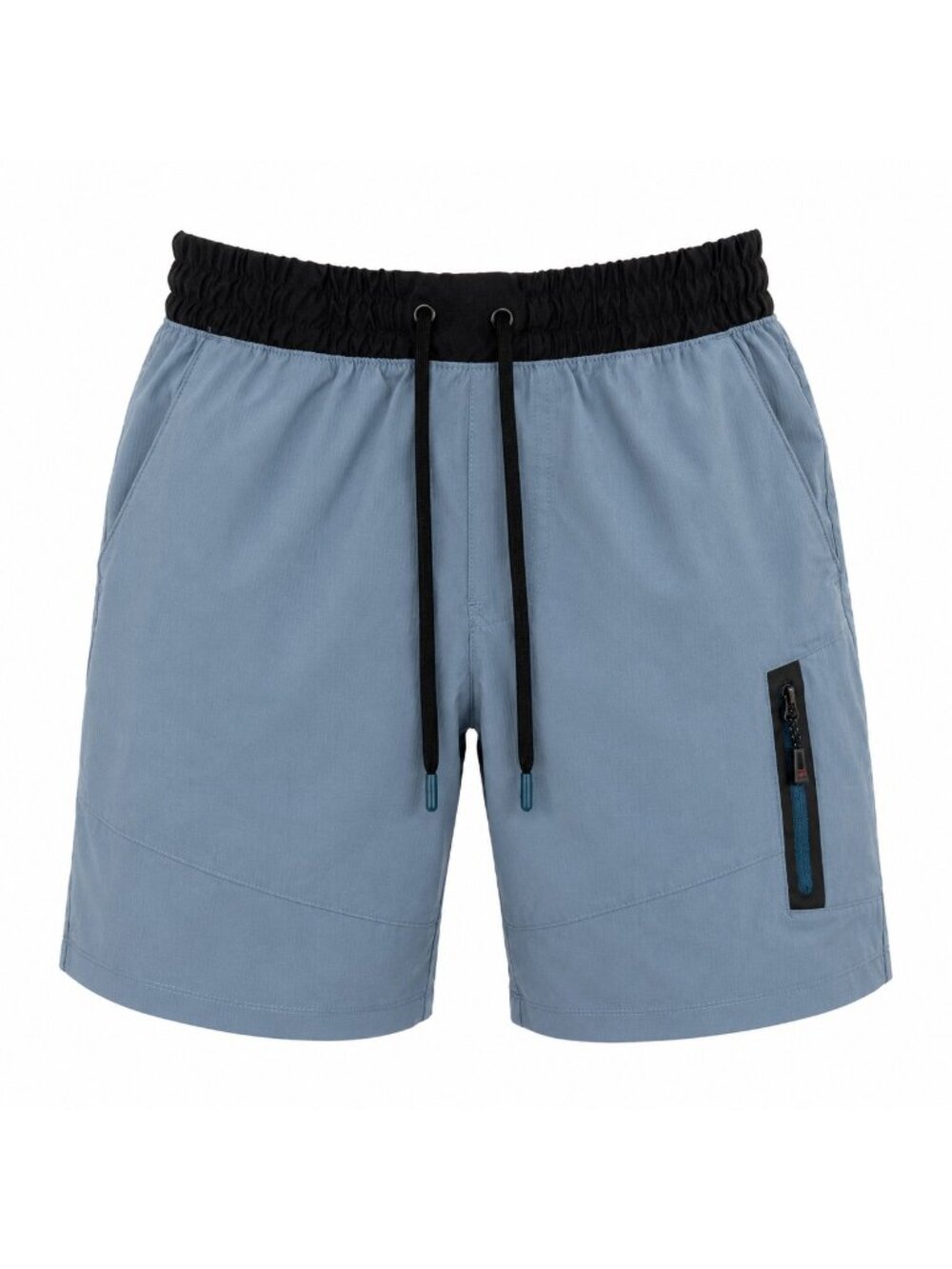 Avalanche Men’s Hiking Trail Shorts Blue Size S Stretch Zip Pocket Outdoor